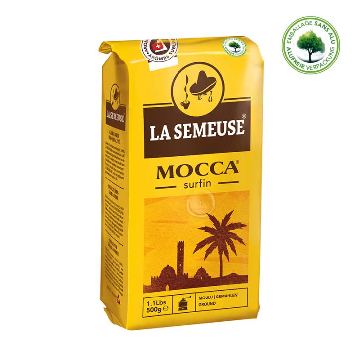 “Mocca Surfin,” Ground Coffee, 100% Arabica, 500g / 1.1lb